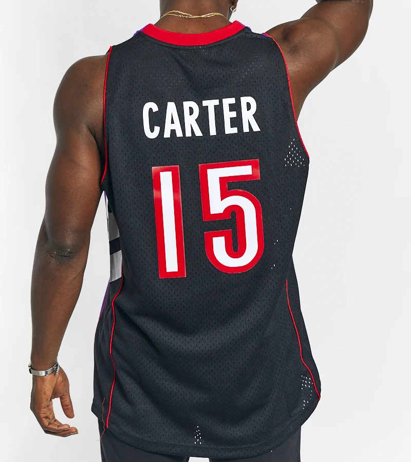 

Mens New American Basketball Clothes European Size Toronto Raptors Vince Carter T Shirts Cotton Tops Cool Loose Clothes 2021