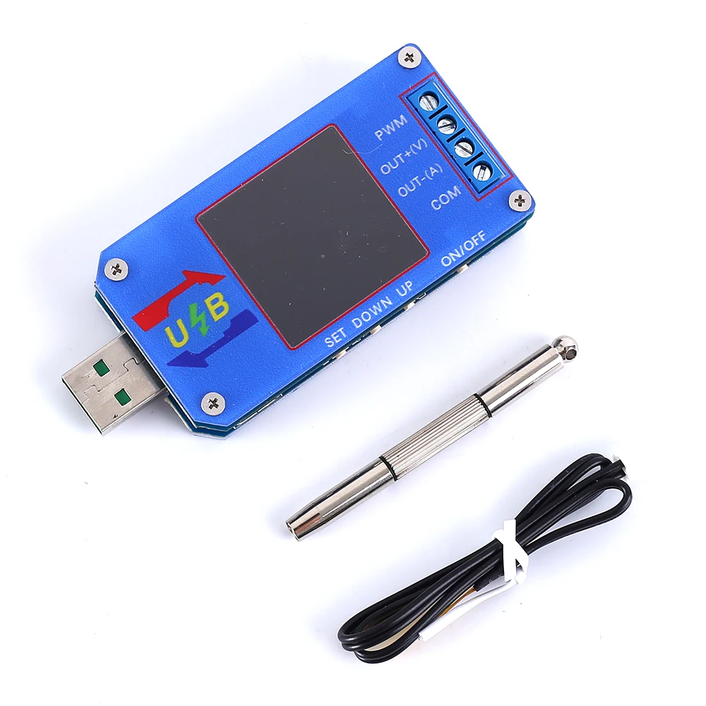 USB многофункциональный измеритель ЖК вольтметр амперметр тестер емкости