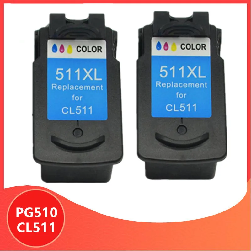 Замена чернильного картриджа 2 цветов PG510 CL511 для Canon PG 510 pg CL 511 MP240 MP250 MP260 MP280 MP480 MP490