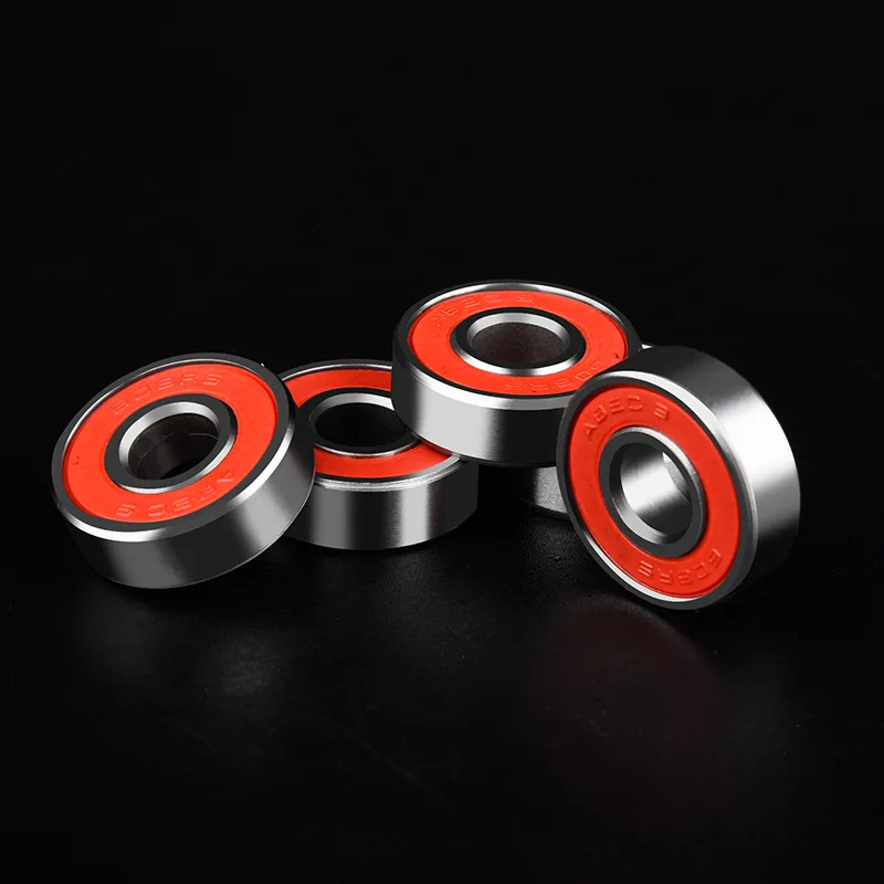 

20Pcs ABCE-11 608 Skate Scooter Skateboard Wheels Spare Bearings Ball Roller Highest Precision Shafts Bearing steel 608RS
