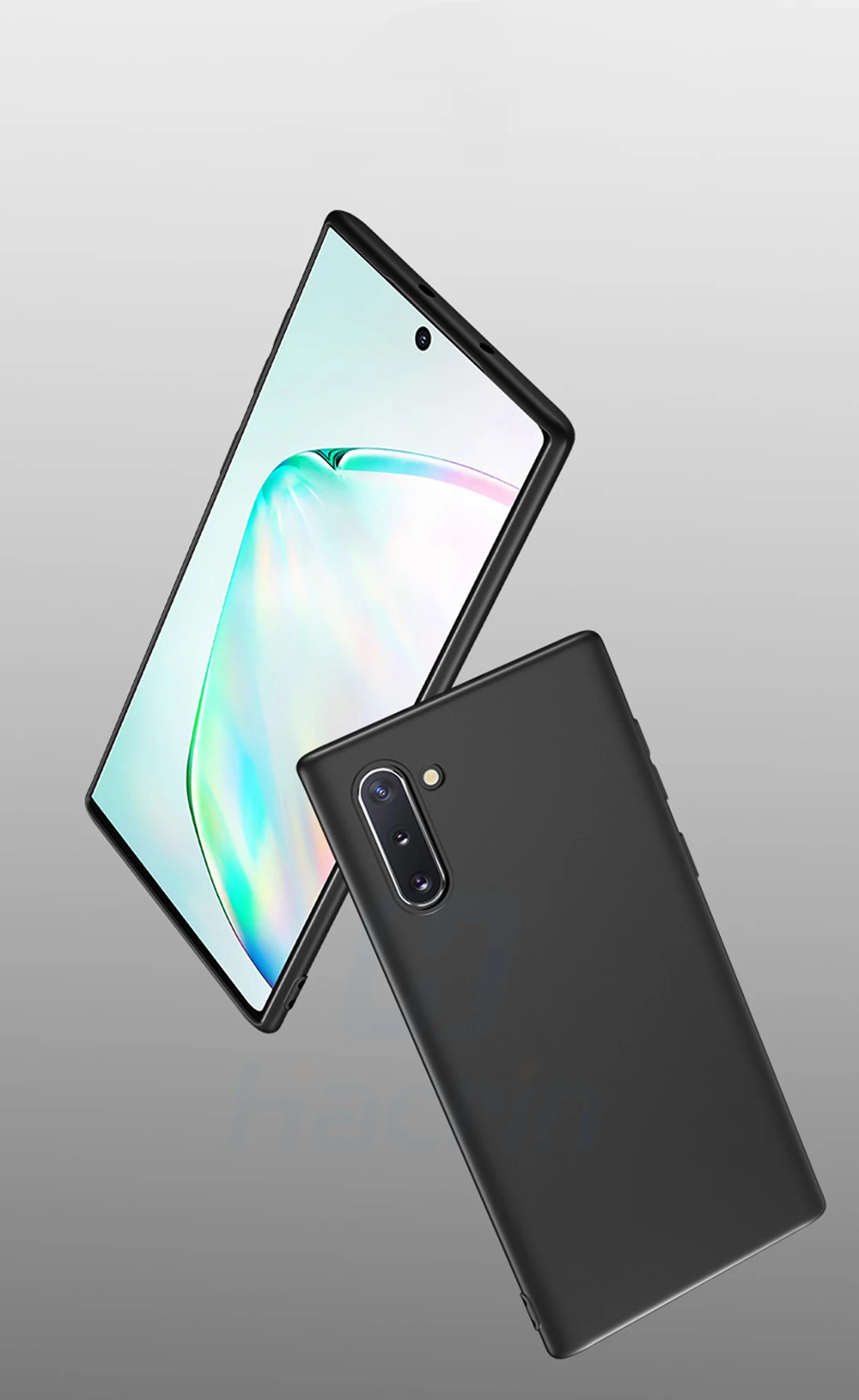 Чехол MOFi для samsung Note10+ чехол для Galaxy Note 10 Plus жесткая задняя панель из поликарбоната coque Note10 противоударный черный чехол
