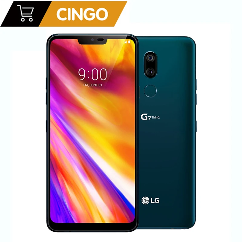 Разблокированный Оригинальный сотовый телефон LG G7 ThinQ G710ULM/G710VM/G710EAW/G710N 6 1 дюйма 4