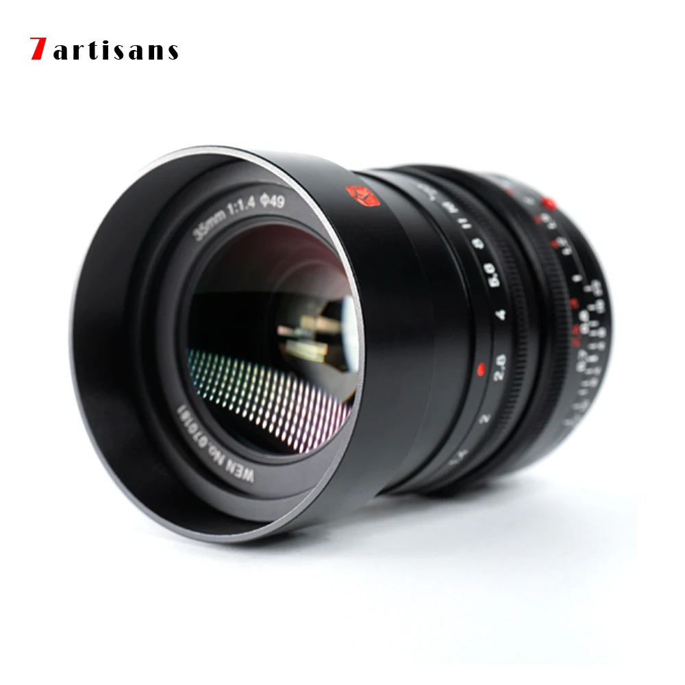 7artisans M35mm f1.4 для Leica M2 /M3/M4/SL/ TL /TL2/CL Fujifilm GFX полная оправа M-Mount Объектив Бесплатная