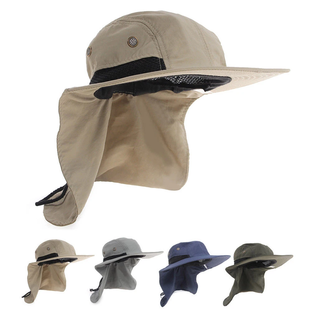 Рыболовные лодки Пеший Туризм оснастки шляпы уха шеи крышка ведро шляпа от