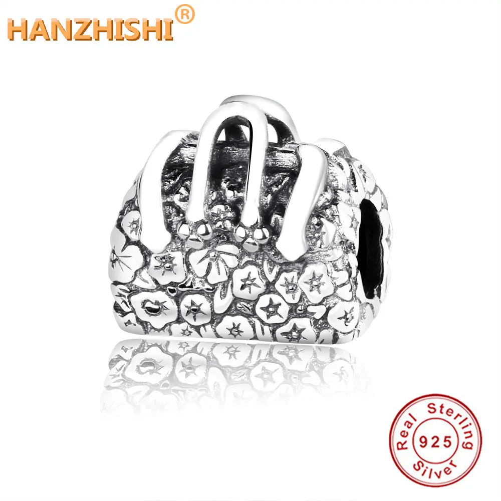 

2019 New Authentic 925 Sterling Silver Mary Poppins Bag Charm Fit original pandora Charms Bracelet Bead DIY Jewellery Fow Women