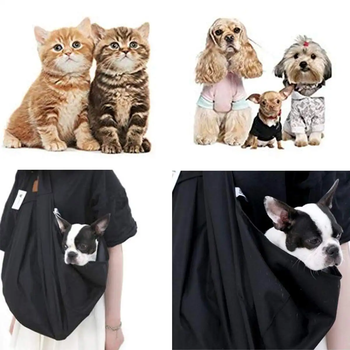 Переноска для домашних животных регулируемый плечевой ремень без рук