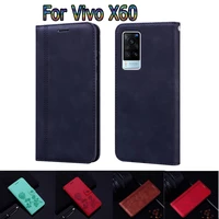 cover for vivo x60 case flip phone protective shell funda on for vivo x 60 case stand wallet leather book hoesje etui coque bag