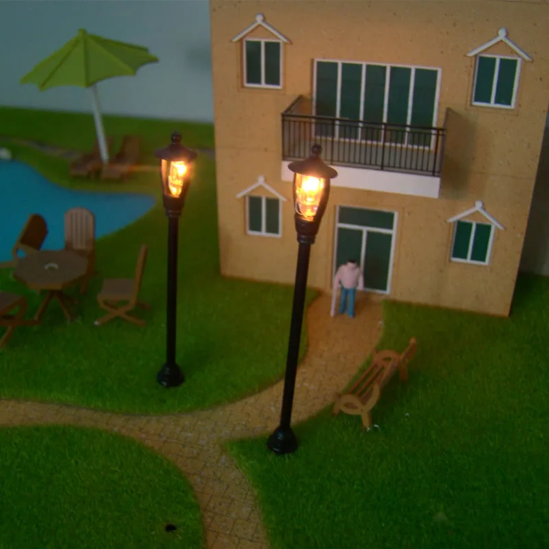 

Model Single Head Garden Lamps 1:100