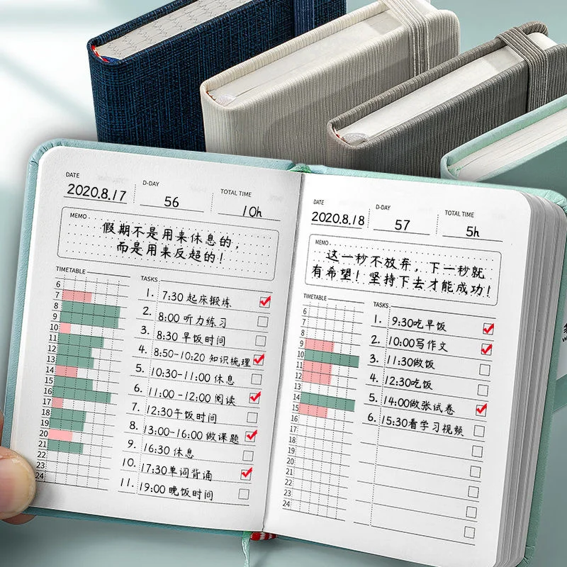 

Блокнот формата А7 и телефон, ежедневник 2021, Еженедельный план, план для письма, управление временем