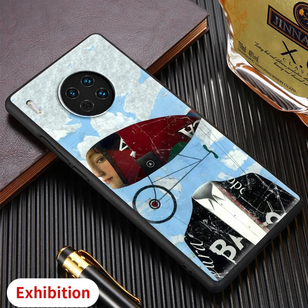 

Art Graffiti Shockproof Phone Case for Huawei Mate 10 20 30E Lite Pro 5G Mate 40 Pro Plus Rs Shell Silicone Fundas