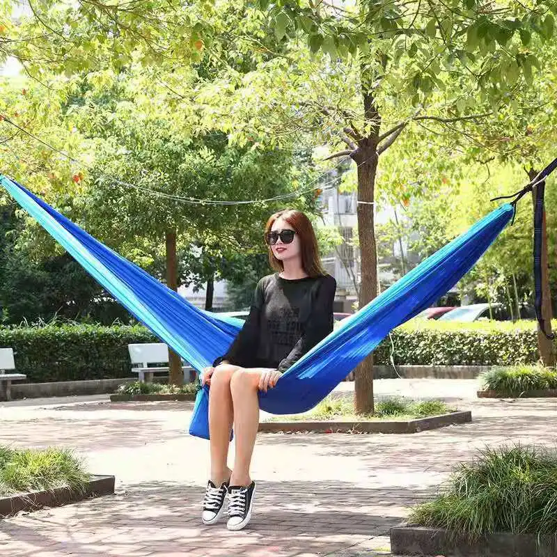 Louis Fashion Portable Hammock Outdoor Survival Garden Handing Sleeping Travel Parachute Camping Double Person | Мебель