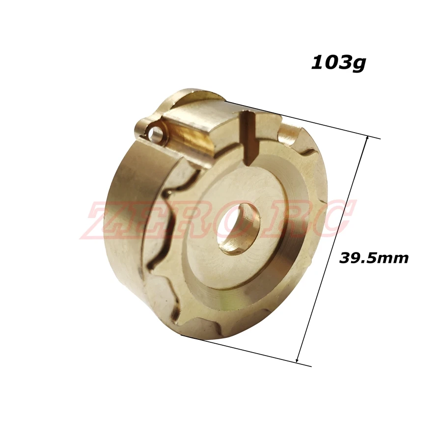 2Pcs Heavy Weight Brass Front Rear Steering Knuckle Portal Cover For Traxxas TRX-4 1/10 RC CAR | Игрушки и хобби