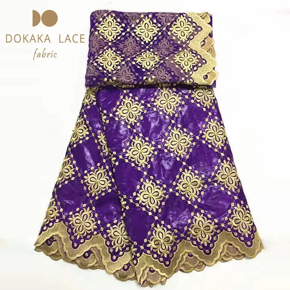 Фиолетовая кружевная ткань с бисером Baizn Riche блузка в сетку для индийских женщин