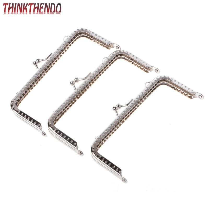 1 шт. кошелек с отверстиями для шитья металлическая сумка монет рамка застежкой