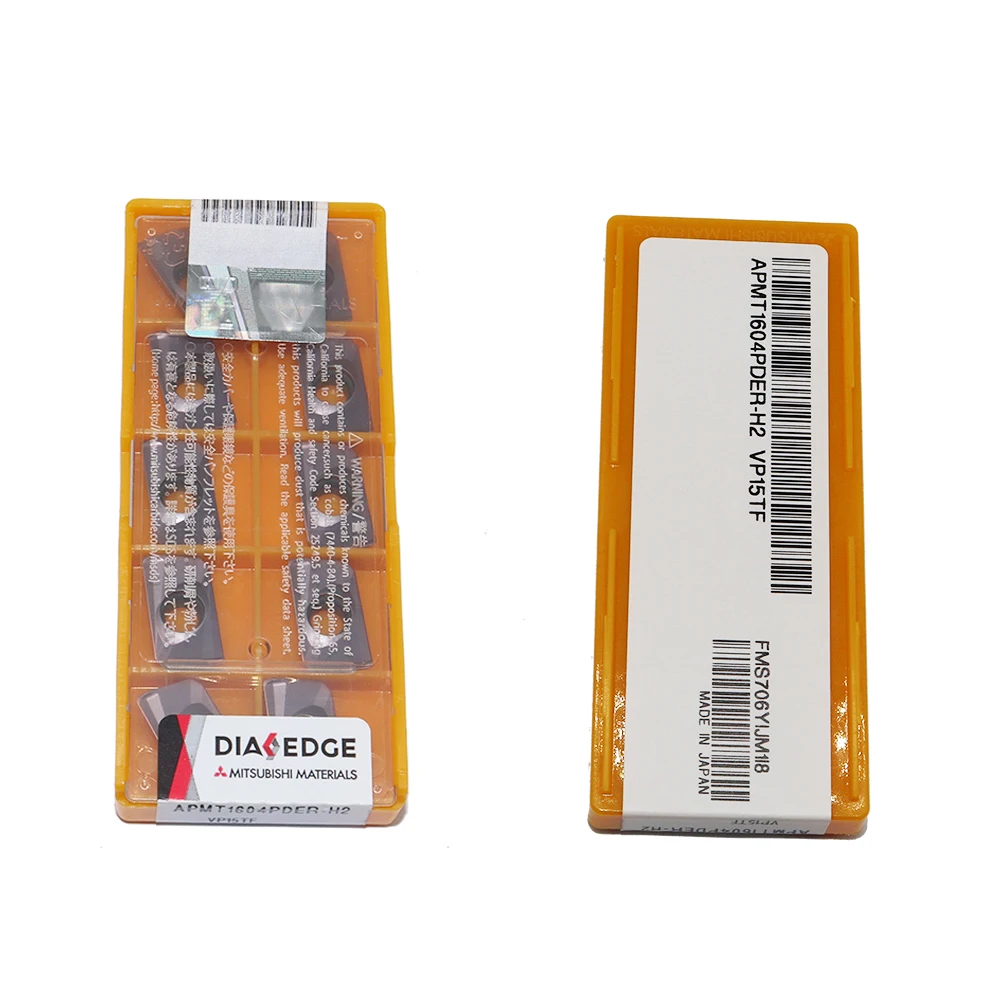 

10PCS APMT1604PDER-H2 VP15TF Milling Inserts APMT16 Blade High Quality CNC Lathe Turning Tool Machine Accessories