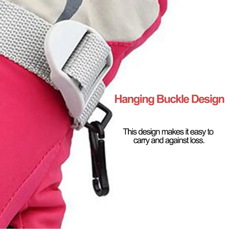 Детские зимние перчатки с флисовой подкладкой теплые водонепроницаемые