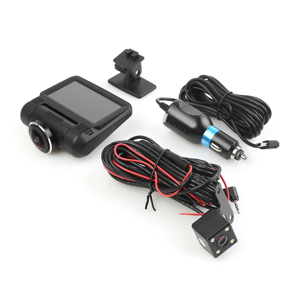 Автомобильный видеорегистратор с поворотом на 360 градусов объектив рыбий глаз