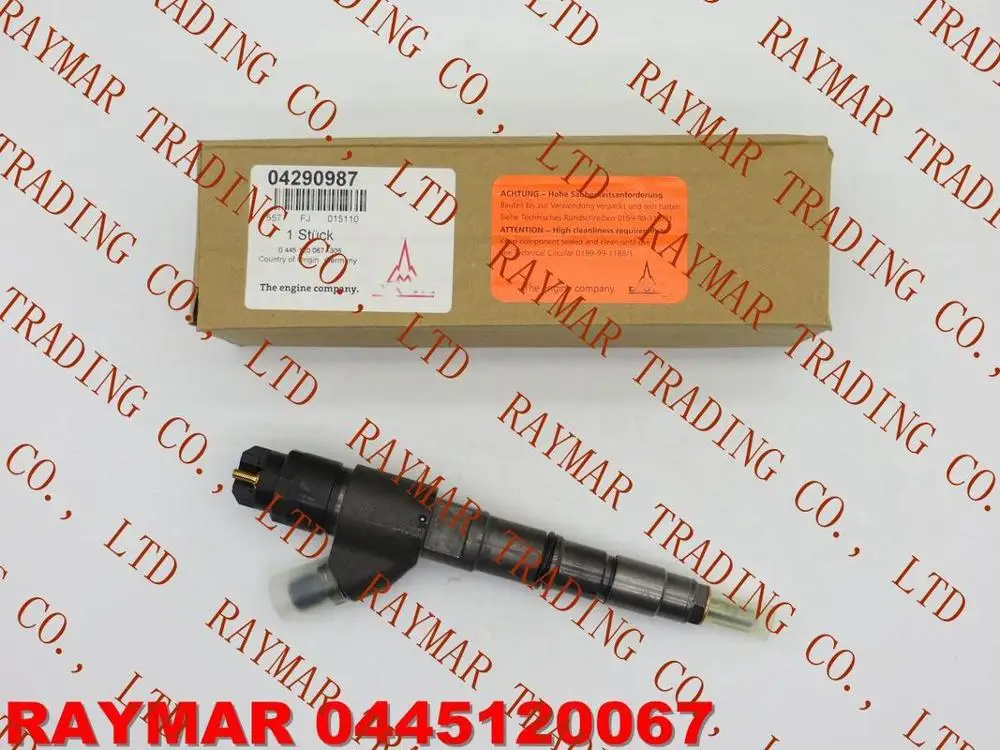 

Common rail diesel fuel injector 0445120067 for 04290987, 0429 0987,20798683, VOE20798683