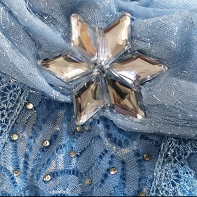 

2020 Summer Children Clothing Princess Costume Halloween Carnival Party Kids Dresses for Girls Clothes Size 4-10 Years