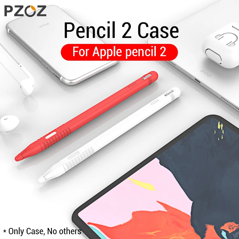 Чехол PZOZ для Apple Pencil 2 iPad Pro 2018 пенал сенсорный Стилус планшета защитный чехол
