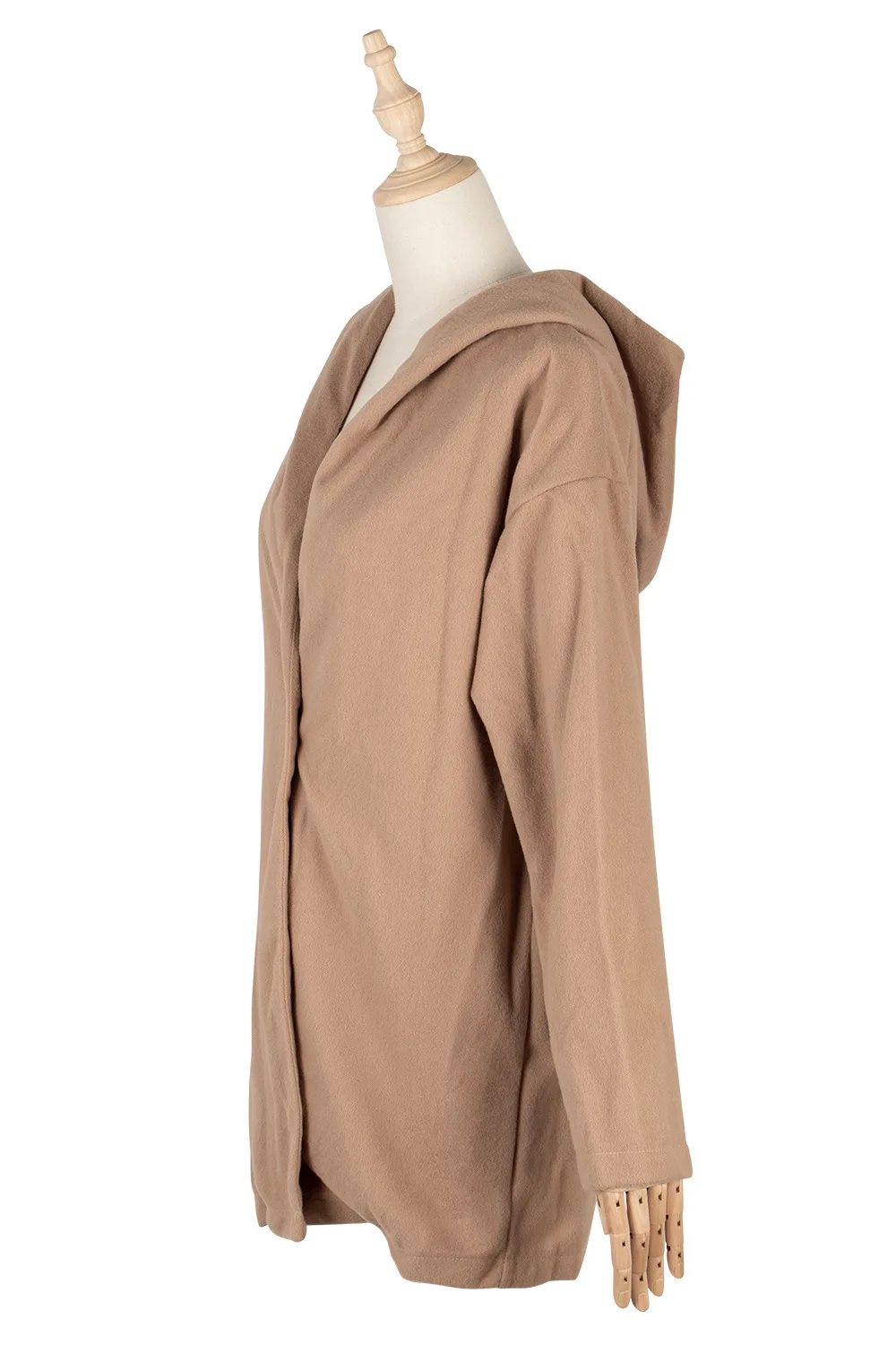 

European and American Women's Warm Fashionable Multi Color Cape Collar Coat In Winter