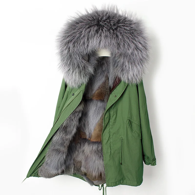 OFTBUY зимнее пальто Женская куртка с натуральным мехом пальто натуральный волк Мех теплая парка Толстая теплая верхняя одежда водонепроницаемая ткань Роскошная Новинка