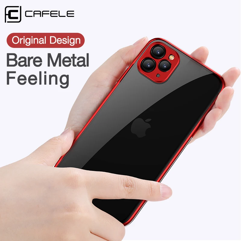 Оригинальный чехол Cafele для телефона iPhone 11 pro max Ультратонкий с точным отверстием
