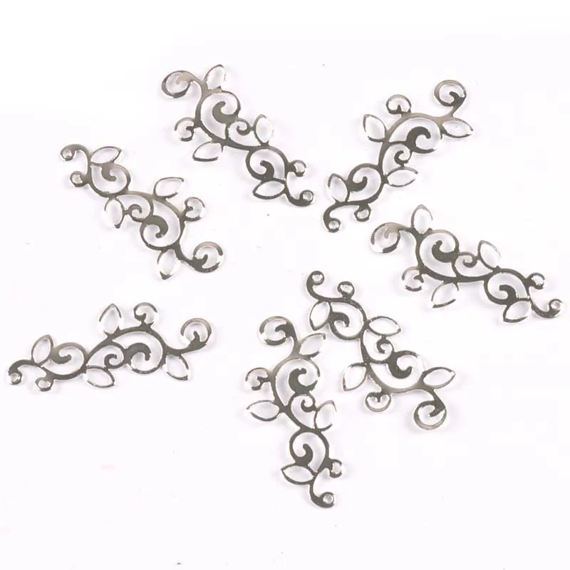 Цвета: золотистый серебристый Изделия из металла Разъемы Цветок филигранные