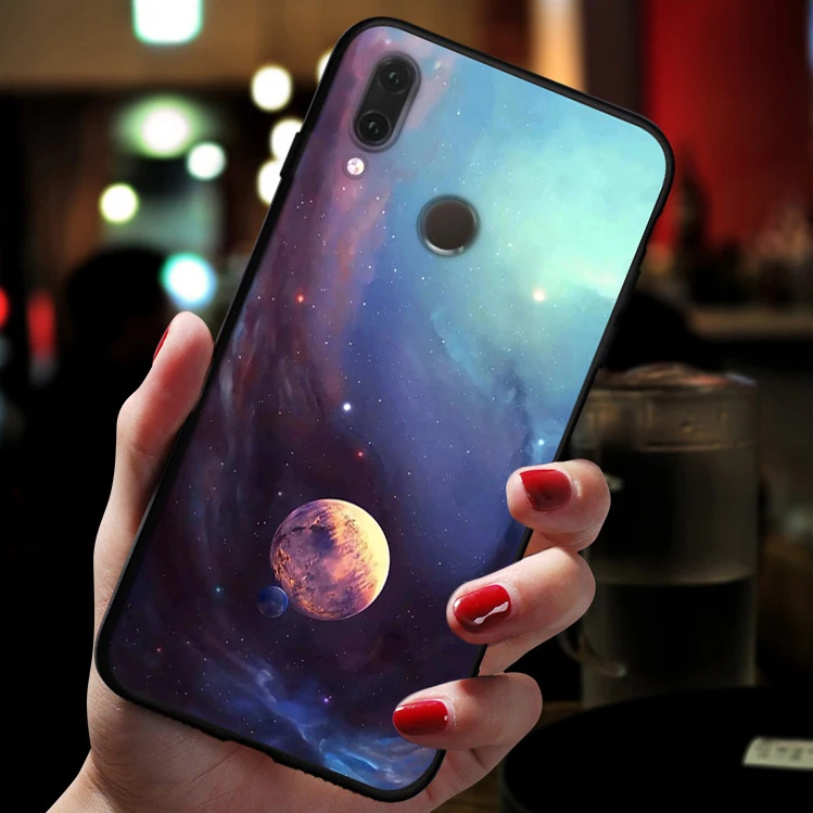 Мягкий черный чехол для телефона с изображением космонавта Земли для huawei P20 P30 Lite Pro, чехол для huawei P30 P20 P20Lite P30lite, Чехол для мужчин - Цвет: 07A