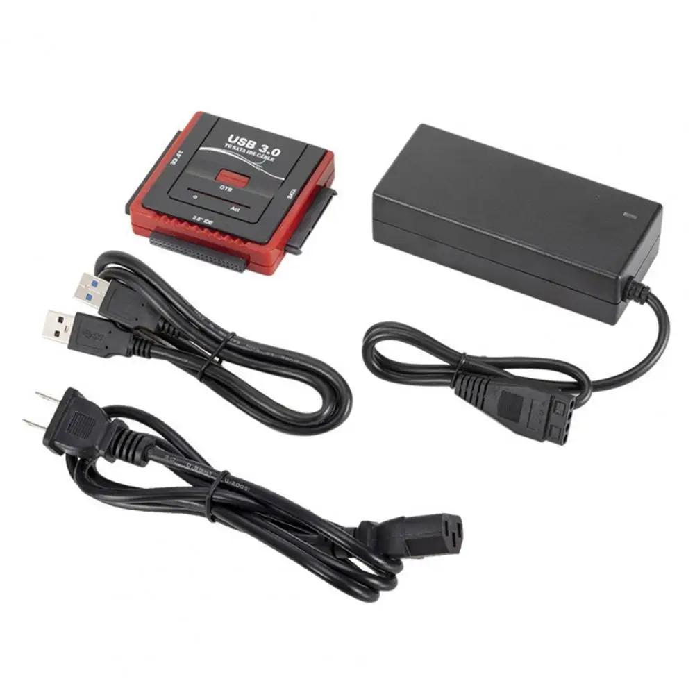 

Hard Drive Cable Lightweight 5 Gbps Plastic USB 3.0 to SATA IDE Cable for 2.5-inch Laptop Hard Drives