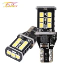 Светодиодсветодиодный лампы T15 W16W WY16W 15SMD 2835, стосветильник, красный, желтый, ксеноновый