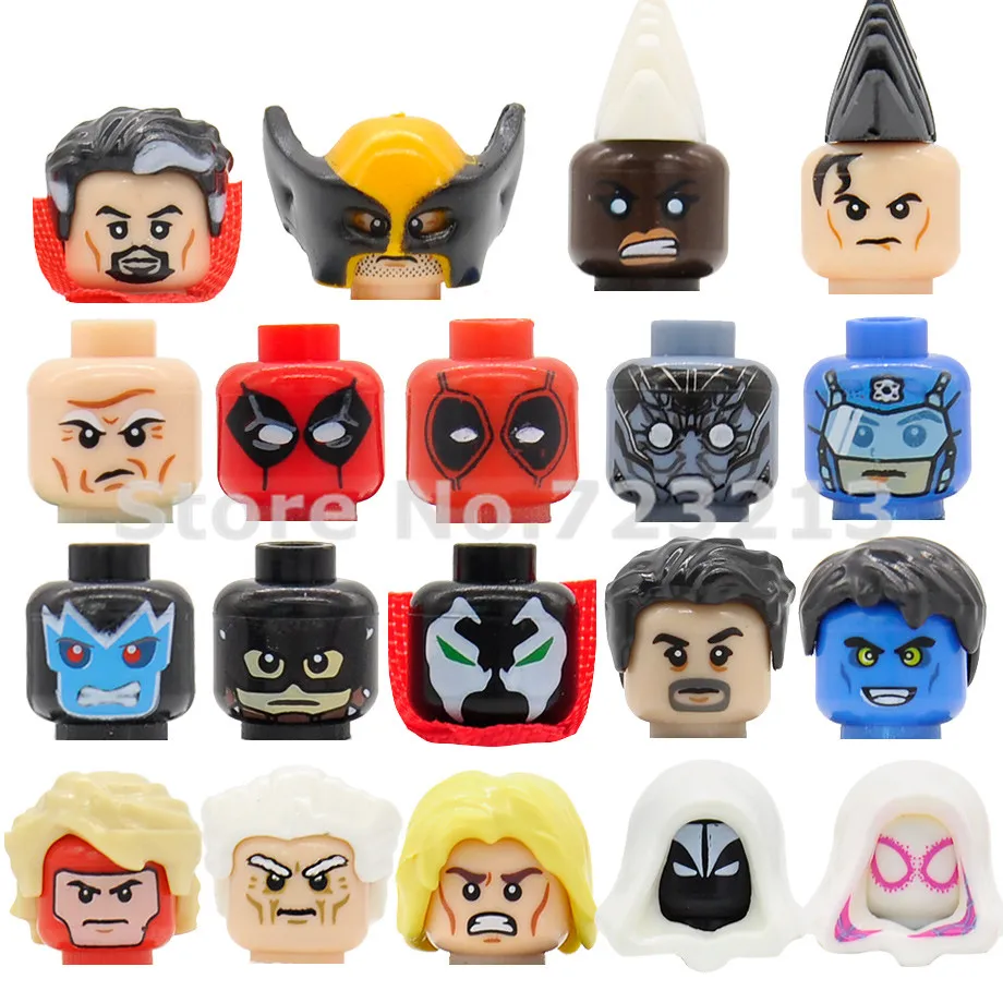 Feleph одна мультяшная фигурка голова Дакен Ангел кравен барон Земо спенок