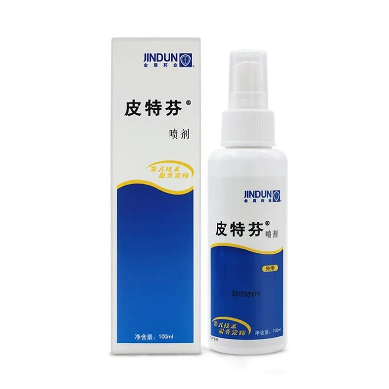 100ml Pet Dander Remover Sprays dog cat fungus dermatosis spray mite Tinea felis | Дом и сад