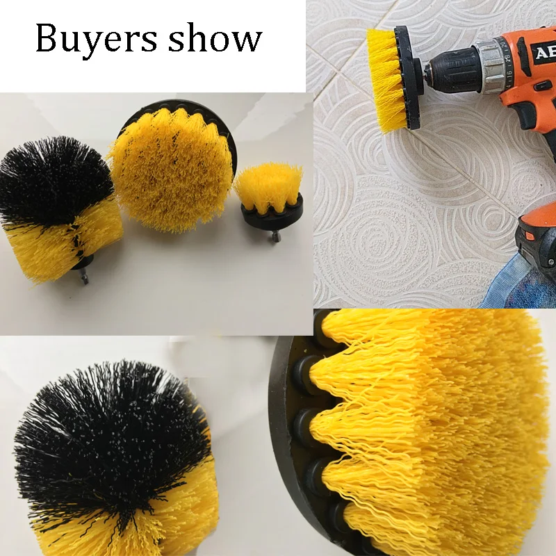 3 шт./компл. щеточка для сверления щетка очистки кожи пластиковая деревянная