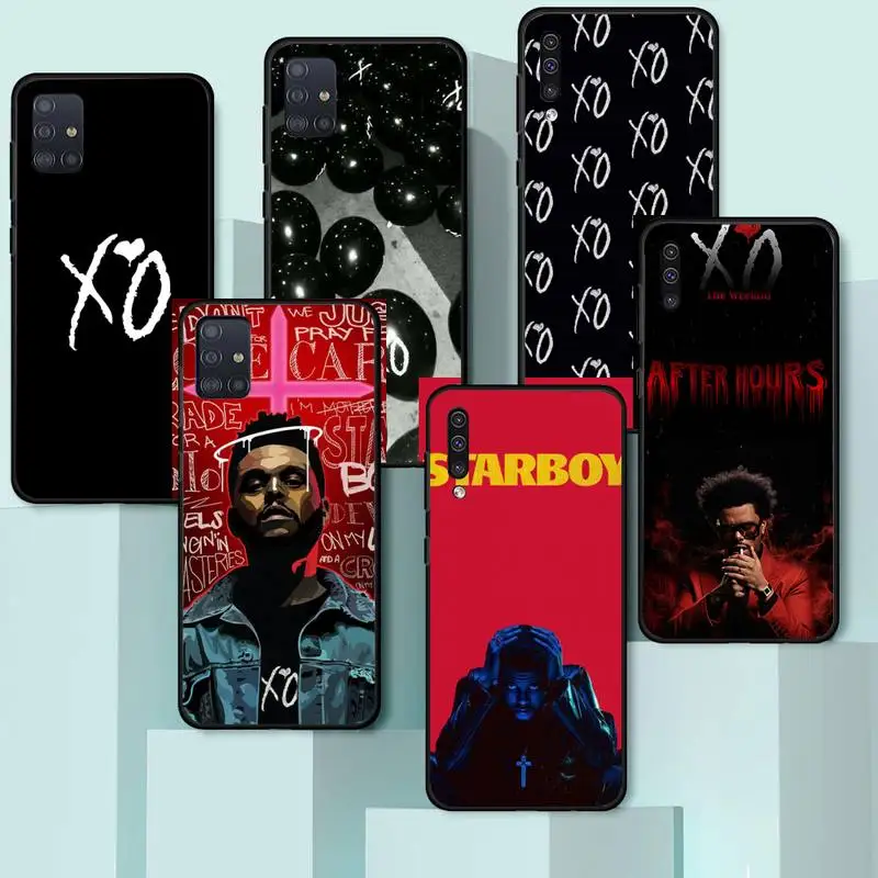 

The Weeknd Starboy Pop Cantor xo Phone Case For Samsung galaxy A S note 10 7 8 9 20 30 31 40 50 51 70 71 21 s ultra plus