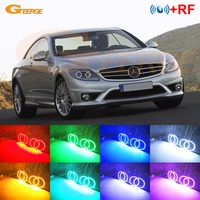 for mercedes benz w216 c216 cl63 cl65 cl600 cl550 rf remote bluetooth compatible app multi color rgb led angel eyes halo rings