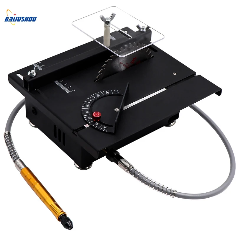 Настольная мини пила для деревообработки электрическая маленькая ручной работы