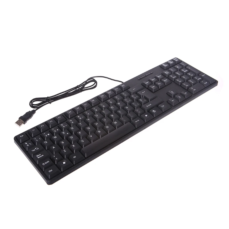 

spanish/English Silent Keyboard Waterproof Office Keyboard for Windows Computer LX9A