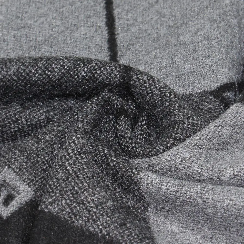 Модный дизайн зимний мужской повседневный утепленный шарф мужские зимние