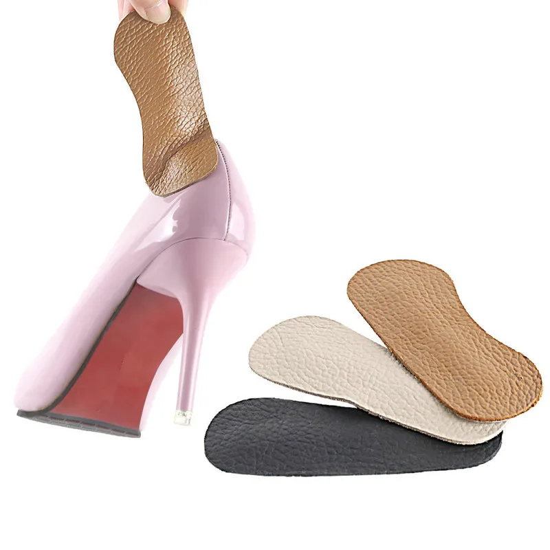 

1Pair Women Heel Insoles Pain Relief Cushion Anti-wear Adhesive Feet Care Pads Heel Sticker Heel Liner Grips Crash Insole
