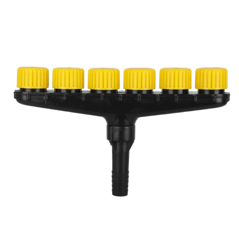 3/4/5/6 Heads Agriculture Atomizer Nozzles Lawn Garden Watering Hose Sprinklers Sprayer Shower Atomization Adjustable Size Au23 |