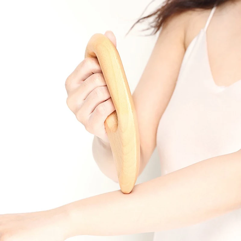 

1PC Scraping Board Body Massage Tool Slimming Guasha Massage Board Gua Sha Scraper Body Massage Therapy Tool Wooden Gua Sha Tool