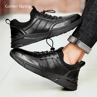 golden sapling fashion loafers genuine leather mens casual shoes breathable moccasins classic leisure driving shoes men loafers