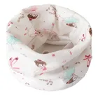 Весенний детский хлопковый шарф; Теплый шарф для маленьких детей; Сезон осень-зима; Шарфы с героями мультфильмов для мальчиков и девочек; Детский шарф с круглым воротником; Волшебный шейный платок