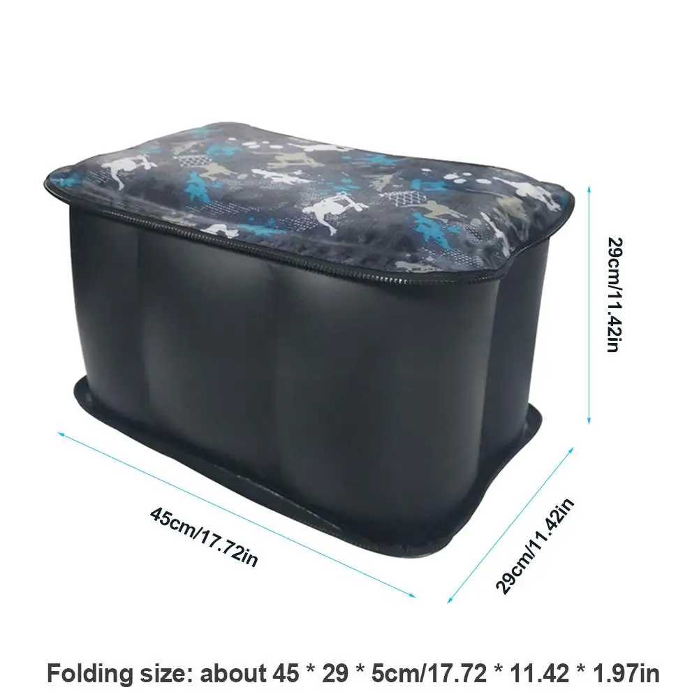 Портативный складной надувной стул автомобильный компьютерный стол удобное