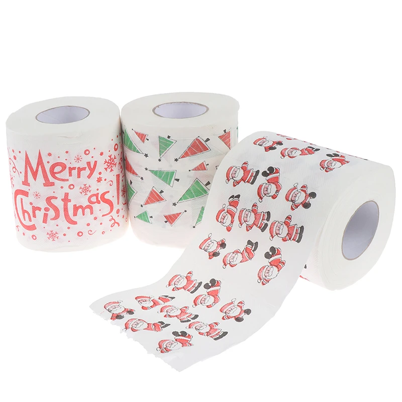 3 стиля ткани мультфильм туалет орнамент рулон бумаги домашний декор для кухни