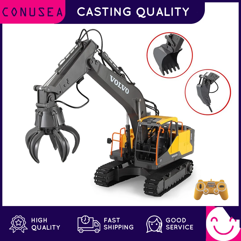 volvo 116 rc грузовик caterpillar сплав 3 в 1 монти