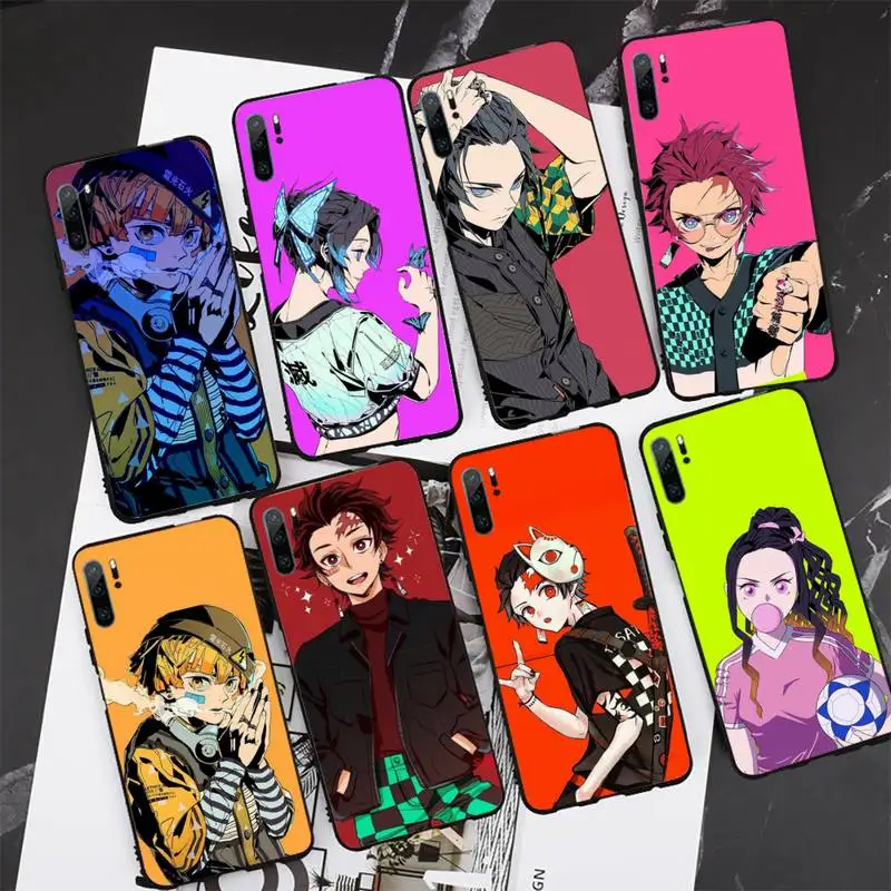 

Demon Slayer Tanjirou Phone Case for Redmi note 5 5A 7 6 8 8T 9 10 4 6 9 10 S PRO MAX Fundas cover