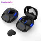 Беспроводные наушники TWS, Bluetooth-совместимая спортивная Гарнитура, водонепроницаемые музыкальные наушники с микрофоном, работают на всех смартфонах