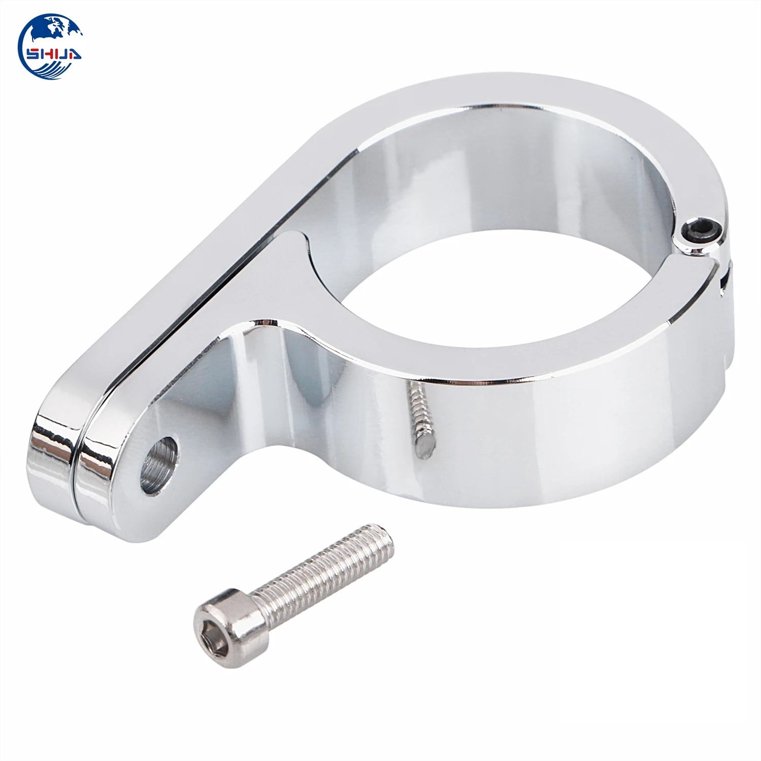 Мотоциклетные аксессуары 32 мм/1 25 дюйма хромированный зажим для руля CNC алюминий